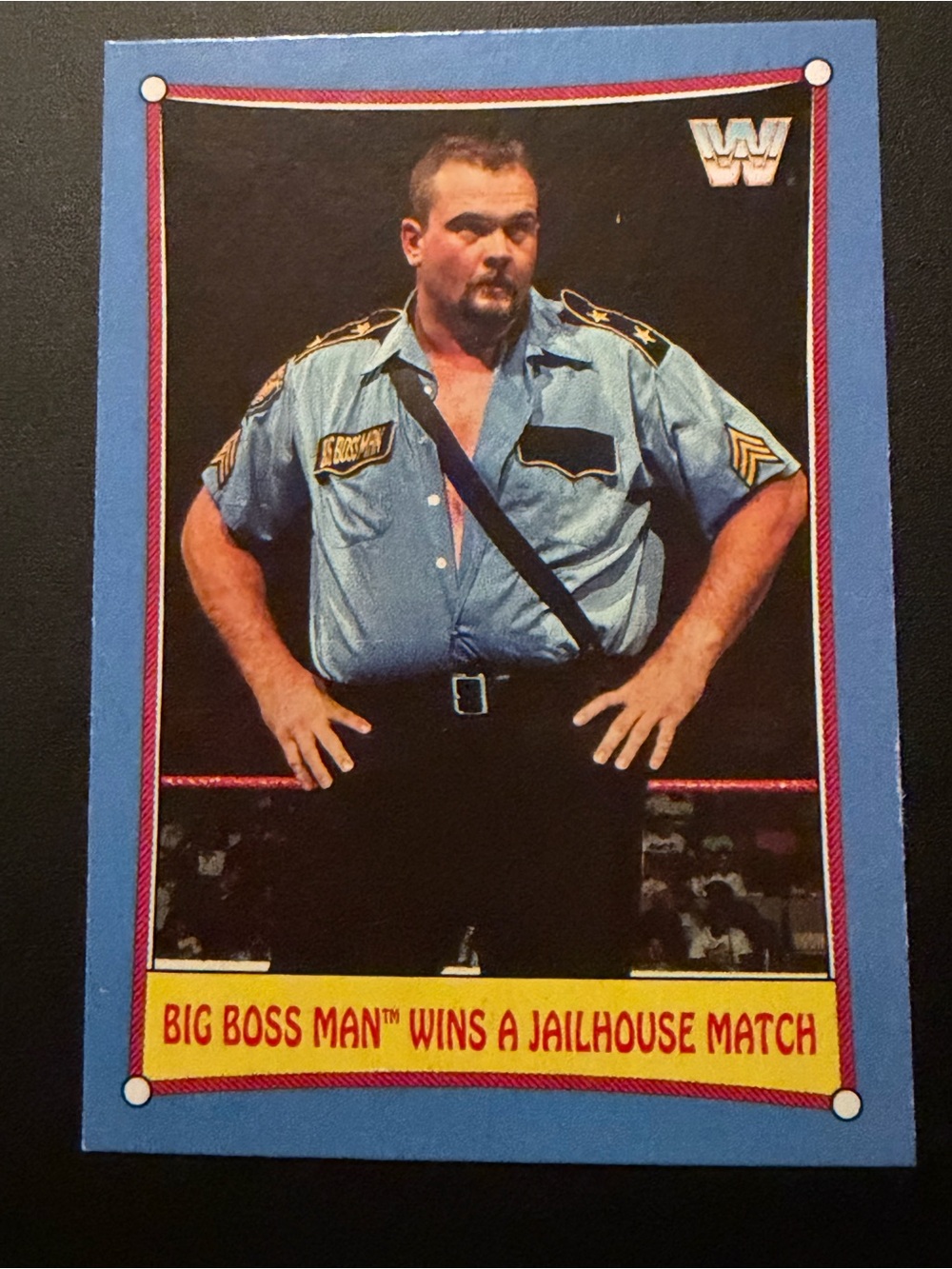 Big Boss Man 2017 Topps Summerslam WWE WWF Wrestling Card